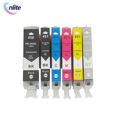 China Universal Compatible Pgi450 Cli451 Ink Cartridge Refill Compatible Ink Cartridge For Canon Ip7240/Mg5440 for sale