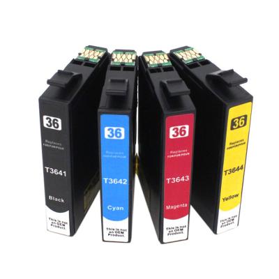 China COMPATIBLE Premium Compatible T364 T3641-T3644 Color Ink Cartridge For Use In Epson Xp-245 Xp-442 Printer for sale