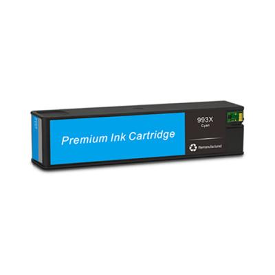 China Large Format COMPATIBLE Wide Compatible Cartridge With Chip For 993X Dye For HP PageWide Pro MFP 772dn for sale