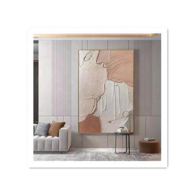 China Artunion Abstract Decoration Canvas Artwork Thick Textured Textured Wall Art Painting for sale