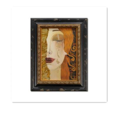 China Golden Tears of Modern Freya's Tears by Gustav Klimt Hand Painted Oil paintings art on canvas for sale