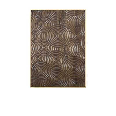 China Modern Chinese Modern Abstract Line Art Swirl Decorative Wall Painting for sale