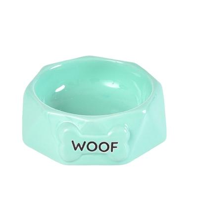 China Durable Hot Selling New Pet Food Ceramic Water Bowl Anti Drop and Practical Dog and Cat Feeder Wear Resistant Pet Bowl for sale