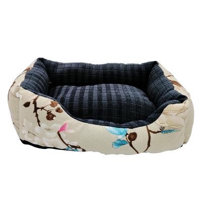 China Breathable Wholesale Cat House No Hair Dog Protective Sleeping Position Sofa Falling Cat Bed And Dog Pet Random Products for sale