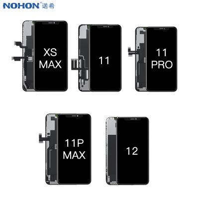 China NOHON for iphone 6 6s 7 8 plus X max max xr xr 11 12 pro max lcd touch display panel replacements on bulk sale for iphone for sale