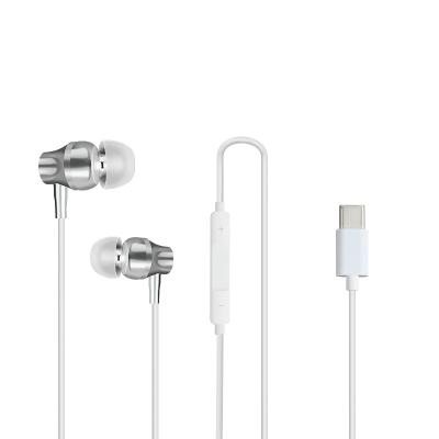 China Wholesale Original In-Ear Factory Quality Headset Earbuds Earphone Wired Headphones With Type C For Phone for sale