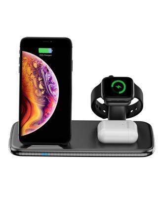 China High Quality Mobile Phone 4 in 1 Magic Smart Watch Cell Phone Wireless Charger Protection For Iphone Android for sale