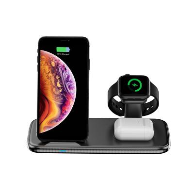 China Multifunctional Portable LED Indicator Magnetic Fast Wireless Charger Stand Phone Charging Stations For Iphone for sale