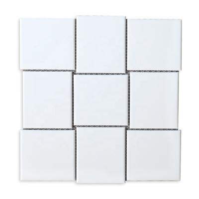 China White china manufacturer supply new product matte parquet mosaic wall slab ceramic bedroom kitchen slabs for sale