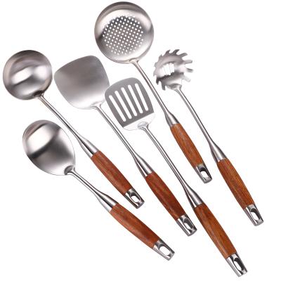 China Sustainable Approved Pan Spatula Oil Leakage Cookware Stainless Steel Cookware Sets for sale