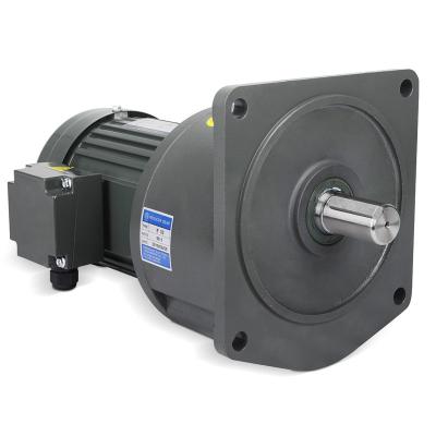 China DZCD 0.2KW small reduction gearbox motor horizontal asynchronous motor with brake AC motor with reducer E-750-15-SB for sale