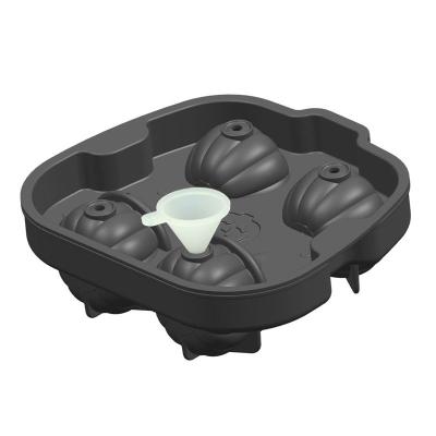 China Factory direct sales new contemporary customizable reusable silicone ice cube mold for sale