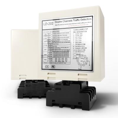 China Inductive Dual Channel Loop Detector For Vehicle Access Control for sale