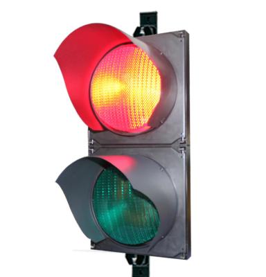 China JD312HF-C LED 2 Light Traffic Signal For Pedestrian Low Power Consumption for sale