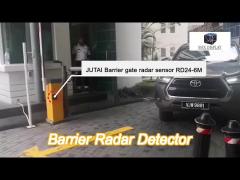 24 g barrier radar detector ip67 car detect only for boom barrier safety