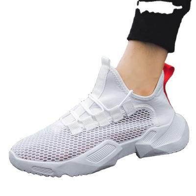 China CUSHIONING high quality man casual fly knit fabric man style fashion shoes man walking snekaer for sale