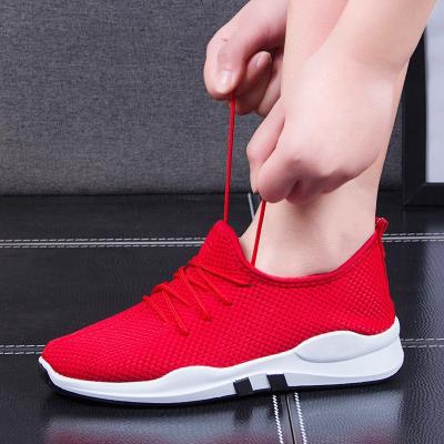 China CUSHIONING New Style Sports Running Fly Knit PVC Shoes Casual Shoes Sneakers for sale