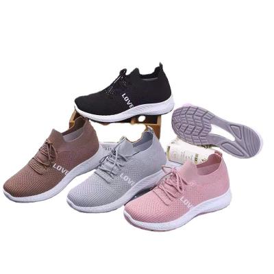 China OEM 2021 Anti-slip Trending Women Women Sneaker Lady Casual Shoes And Good Quality Size 36 40 for sale