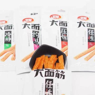 China Nostalgic Wholesale Spicy Skin Bestselling Spicy Chinese Snacks Nostalgic Tofu Gluten Normal Wholesales for sale