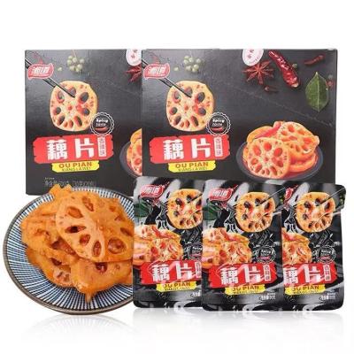 China Wholesale Healthy Chinese Snacks PRESERVED Specialty Sweet and Spicy Pickled Organic Vegetables Lotus Roots Lotus Root Slices for sale