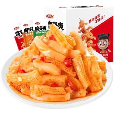 China PRESERVED Weilong 18g*360 bags/box Chinese manufacturers sell convenient food and delicious konjac snacks independently packaged for sale