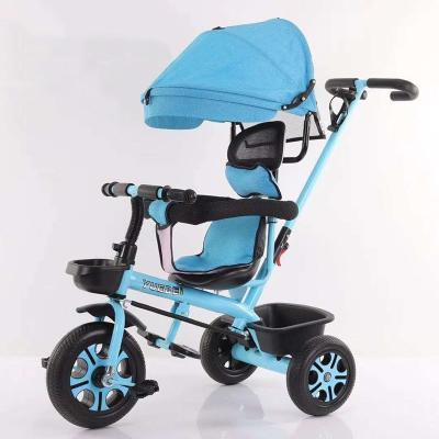 China Adjustable Top Tricycle Kids Toy Vehicle Tricycle For 1 Year Old Baby With EN 71 Certificate Three Wheels Toddler Push Bike Tricycle for sale