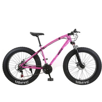 China Hot-selling 26*4.0 inch 26*4.0 sport bike mountain snow beach bicycle 21 speed adult cool cheap and high quality moutain bicycle wholesale china for sale