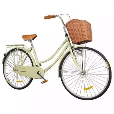 China Hot selling popular city bike 26 inch single speed women and men ladies classic city bike tricycle and bicycle light bike for sale