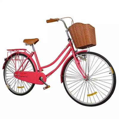 China Popular city bike low cost transport city bike for women 26inch lady bicycle/bycicle for sale