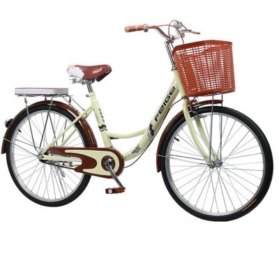 China High Quality Single Speed ​​City Bike Popular Low Cost Shipping Ladies Bikes Bikes For Sale Cheap City Bike For Women for sale