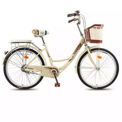 China Wholesale Popular 24/26 Inch City Bike Lady Bike Cheap Price Good Quality Factory Fashional City Bicycle For Sale for sale