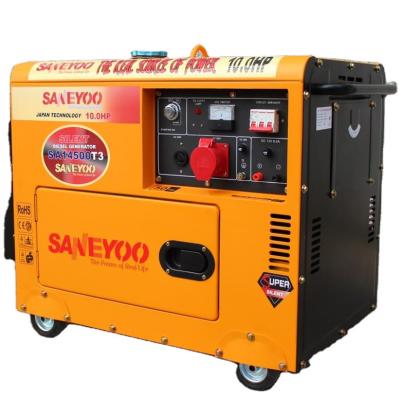 China Best super silent diesel generator price saneyo china supplier SA14500T3 for sale