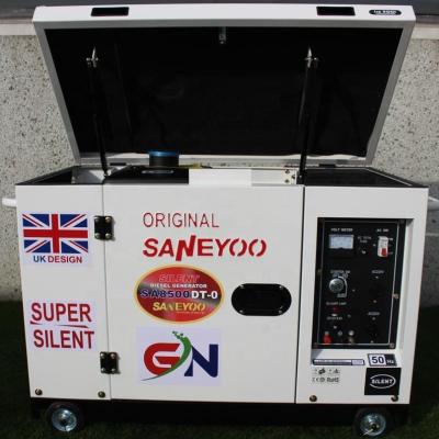 China Perkin Design Super Silent Generator 6kw Saneyo SA8500DT-0 Diesel Generator UK Cummin 15 KVA 5kW 6kW 7kW SA8500DT-0 for sale