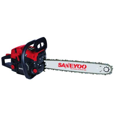 China 2-Stroke Chainsaw Saneyo SA-CS5200-M free less strain rechargeable battery cordless electric chainsaw for garden work for sale