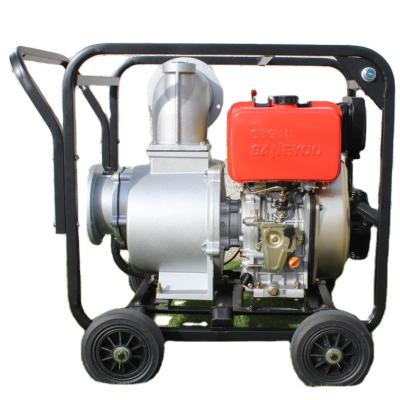 China Irrigation and farming Saneyo agriculture diesel engine water pump 6 inch portable diesel engine water pump set for sale