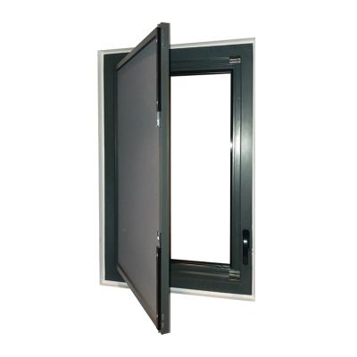 China High Quality Exterior Aluminum Screen Window Hand Folding Aluminum Window for sale