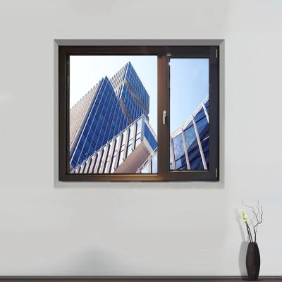 China Contemporary Style Aluminum Casement Window Centripetal Window Casement Aluminum Folding Screen Window for sale