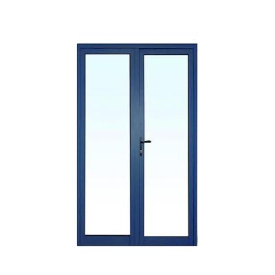 China Modern Custom Double Door Aluminum Entry Door Security Double Swing Door for sale