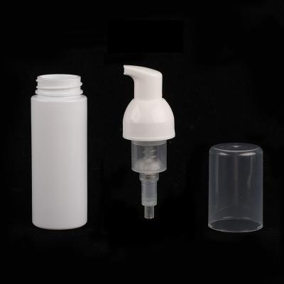 China Cosmetic Plastic Bottle Pump Dispenser Bottle, Bottles Pump Plastic Bottle, 4oz Dispenser Plastic Round Pump Bottle for sale