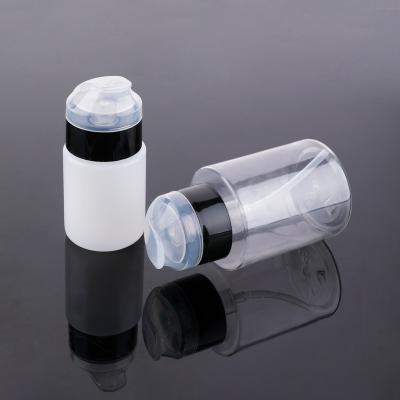 China 100ml 150ml 200ml 33/410 Empty Cosmetic Nail Pump Dispenser Plastic Bottle for sale