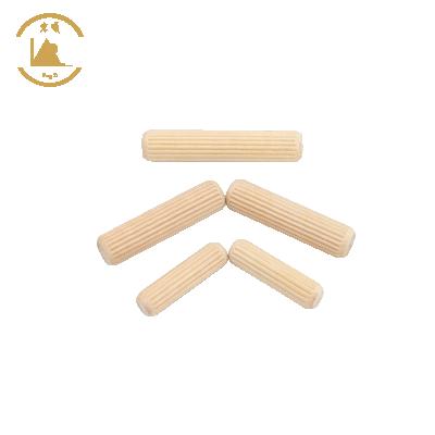 China Assemble accessories factory direct schima raw material wooden dowels for sale