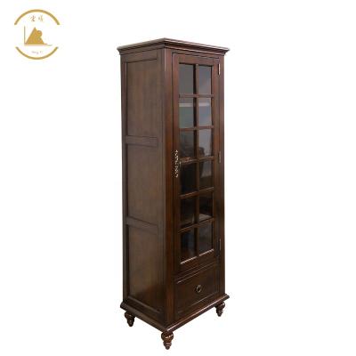 China Sustainable Factory Direct Selected Wooden Alibaba Wine Cabinet Vintage Wine Storage Drawer Rack for sale