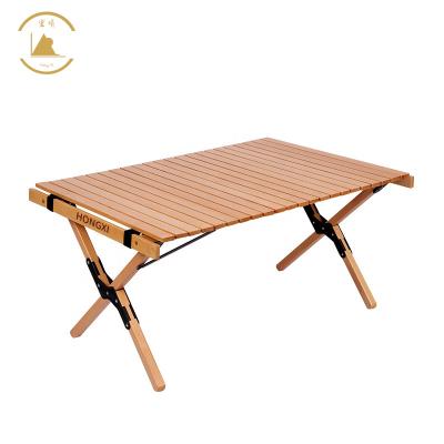 China Modern Lightweight Outdoor Wood Folding Picnic Tables Camping Connector Packing Piece Silver Furniture for sale