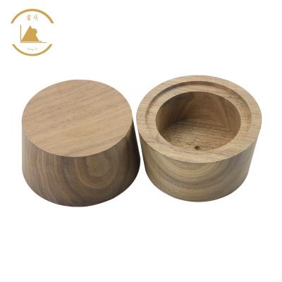 China Factory direct material eco-friendly wood cup American black walnut wood cup can be customized for sale