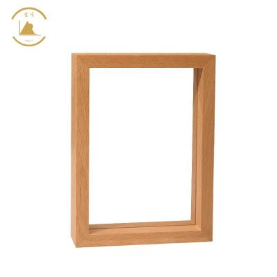 China Factory Direct Decorative Wooden Frame Hongshun Wooden Frame Photo Frame for sale