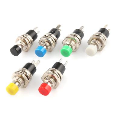 China PBS-110 Momentary Reset ON OFF Micro Push Button Switch Normally Open NO Momentary Push Button Switch Diameter 7MM 7mm for sale