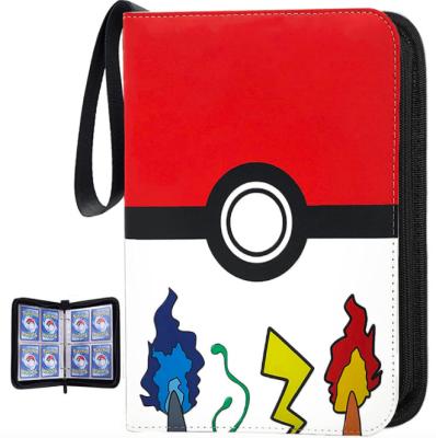 China Holding 400 Card Pockets Collector's Card Binder, Push-Man and Football Cards 4 Pocket Binders for sale