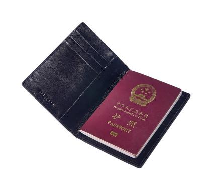 China High Quality Real Genuine Journal Cover Notebook PU Leather Passport Holder for sale