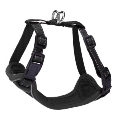 China Factory direct adjustable reflective no obstruction and escape proof dog harness for sale