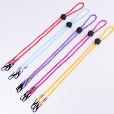 China Promotional Gift Gold Supplier Cheap Wholesale Monocle Round Tie Lanyard Masking Strap Hat Holding Adjustable Length Straps for sale